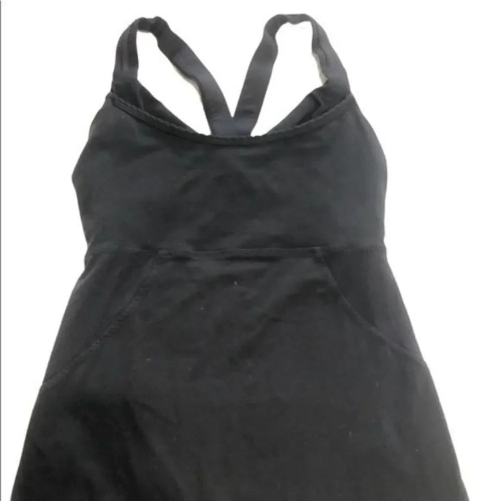 Lululemon Black Tank Top Size 6 - Picture 4 of 9